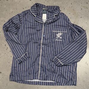 Pottery barn Harry Potter ravenclaw striped pajamas cotton size medium